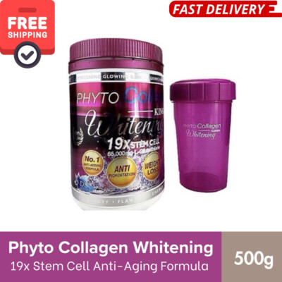 Phyto Collagen Super Whitening  Skin Anti-Aging 19X STEM CELL FREE SHIPPING