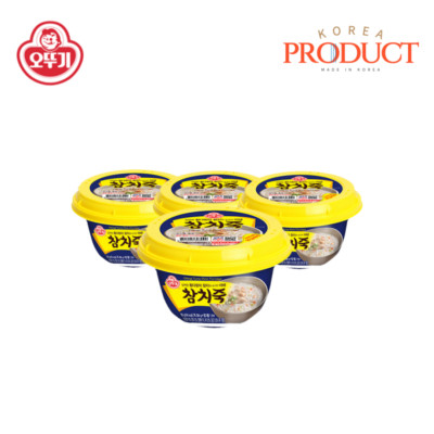 OTTOGI Rice Porridge With Tuna 285g x 4packs Tuna Rice Porridge