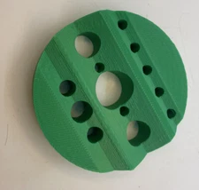 Gunsmith & Machinist Bench Pin Block Tool 223 556 1911 M&P Glock USA GREEN!