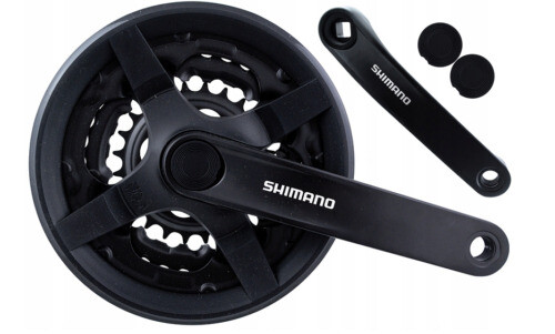 SHIMANO Kurbelarm FC-TX501 - Links 170mm In Schwarz Produktbild-Vorschau 2