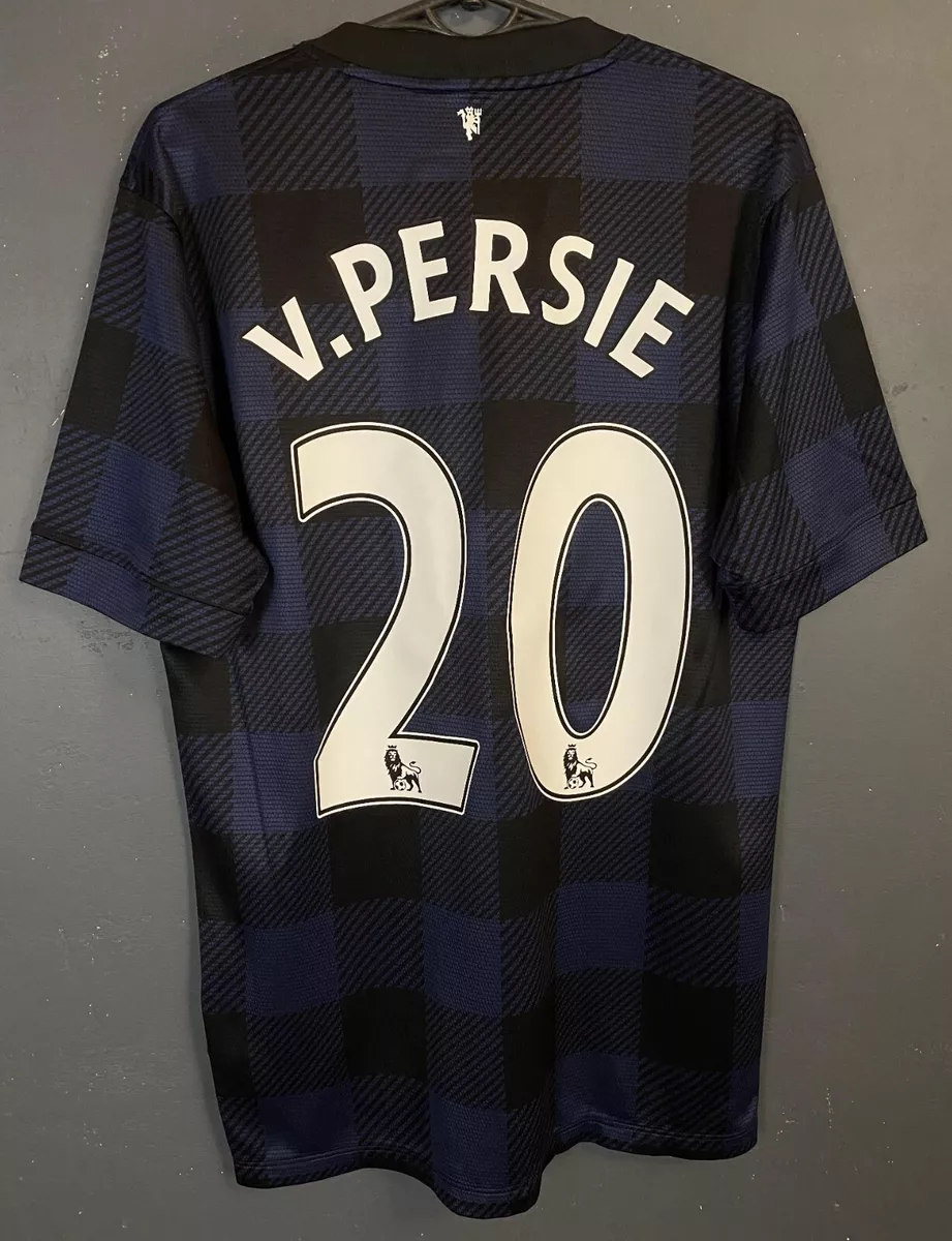 MEN S MANCHESTER UNITED 2013 2014 VAN PERSIE SOCCER FOOTBALL SHIRT