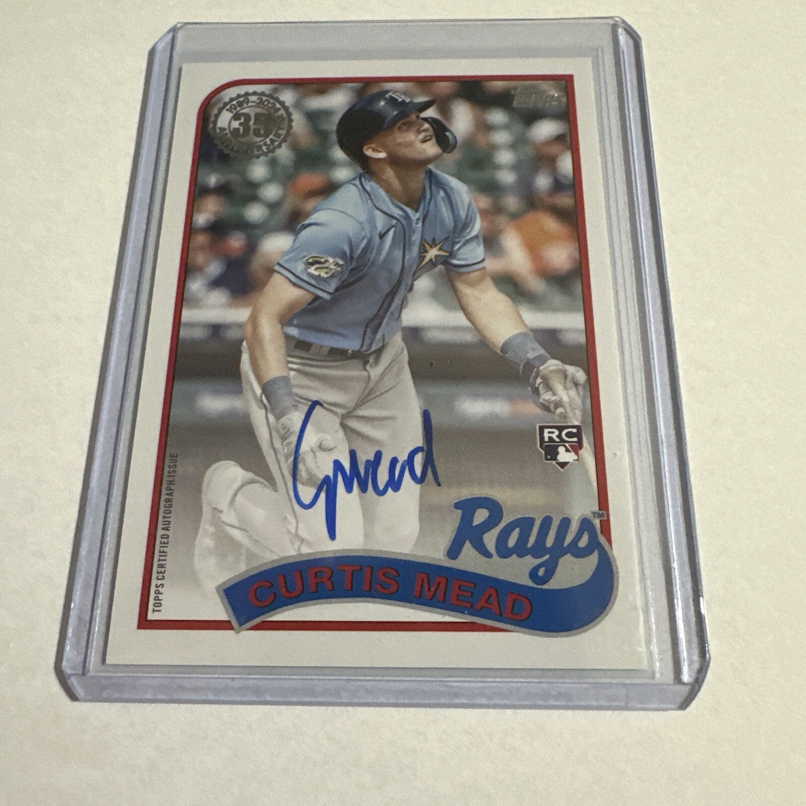 2024 Topps Series 2 1989 Topps Baseball Autographs 89BA2CME Curtis