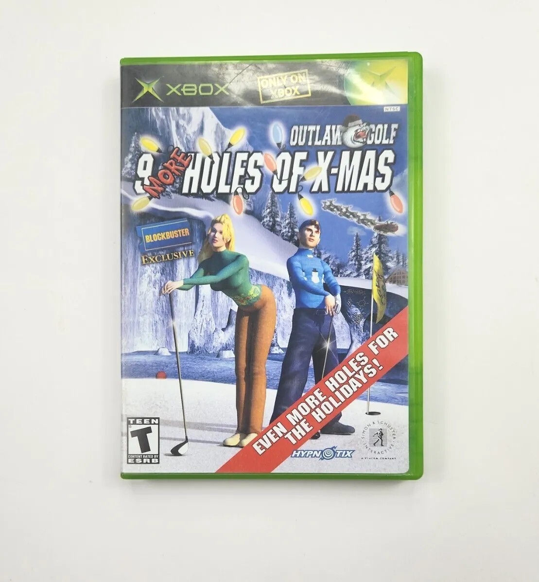 Outlaw Golf 9 Holes of X-Mas Blockbuster Exclusive Microsoft Xbox
