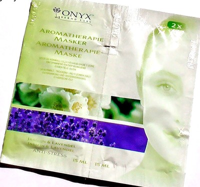 ONYX Dermo Labs Aromatherapie-Maske Jasmin & Lavendel 15ml x2 New