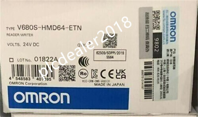 New Omron V680S-HMD64-ETN Reader V680SHMD64ETN DHL Expedited Shipping