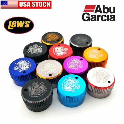 Abu Garcia Lew's Tension Mechanical Brake Knob REVO BLACK PRO SILVER MAX