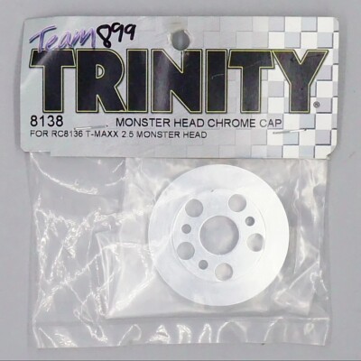 Team Trinity Monster Kopf Chrom Kappe #8138