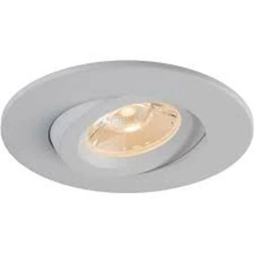 Liteline Luna 4 Round Gimbal Recessed Light 4 Inch 1100 Lumens Silver 02866