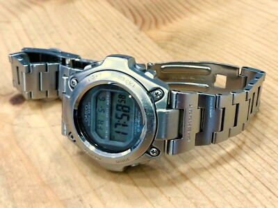CASIO G-SHOCK 1569 (MRG-100) Vintage Digital Watch STAINLESS 200M