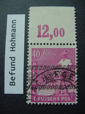Bizone 47 I OR P dgz, gest.,  Befund Hohmann, Mi. 300 &euro;