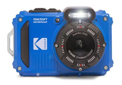 Kodak Pixpro WPZ2 Digitalkamera blau-16MP, 1080p HD Video, 4-fach optischer Zoom