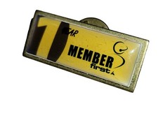 Vintage AOL 1st Year Member Employee Lapel Pin America Online 90s Memorabilia