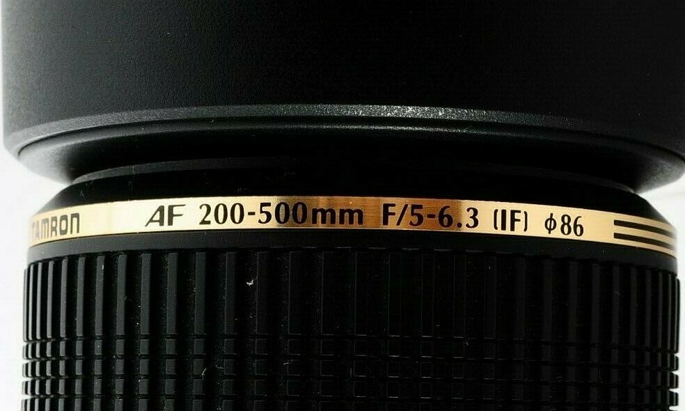 MINT Tamron A08 AF 200-500mm f／5-6.3 SP LD DI IF Lens from Japan