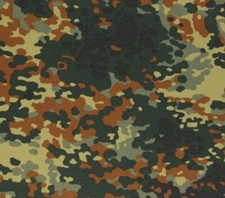 1.5M Width Flecktarn Camouflage Ripstop Fabric Cloth Cotton DIY BDU Military