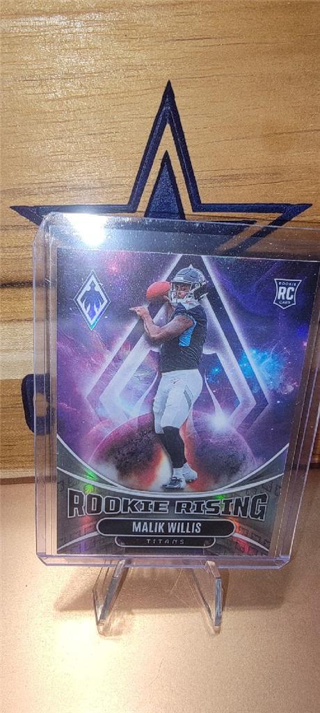 2022 Panini Phoenix Malik Willis Rookie Rising #RIS-2 Rookie