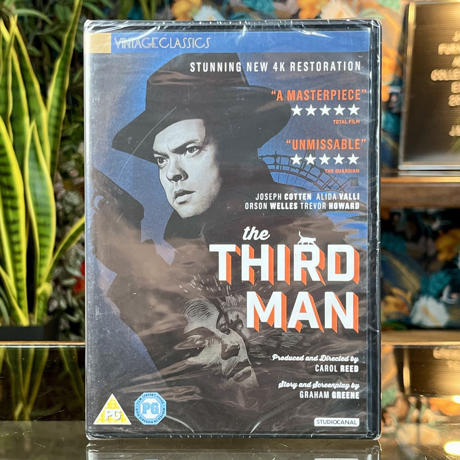 THE THIRD MAN Region 2 DVD 2-Disc 4K Restoration 1949 Orson Welles Carol Reed