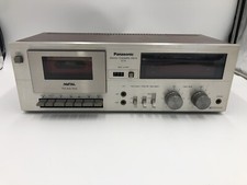 VINTAGE RARE Panasonic Stereo Metal Cassette Player RS-619 Wood