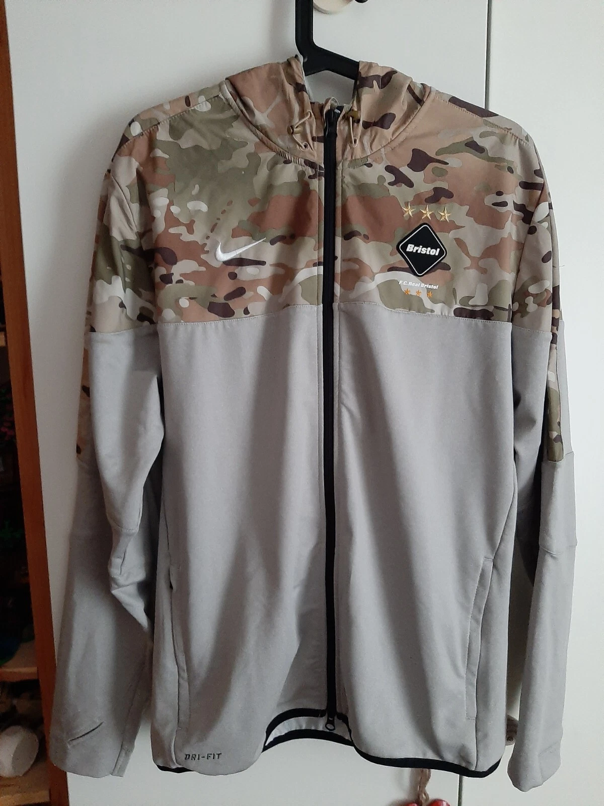 Nike F.C. Veste de survêtement Real Bristol homme XL DRI FIT bape Supreme LAb ACG Stussy