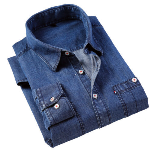 Vintage 1930s-40s Men's Denim, U.S. Navy Workwear, Pullover Vintage 1930s-40s Men's Denim, U.S. Navy Workwear, Pullover