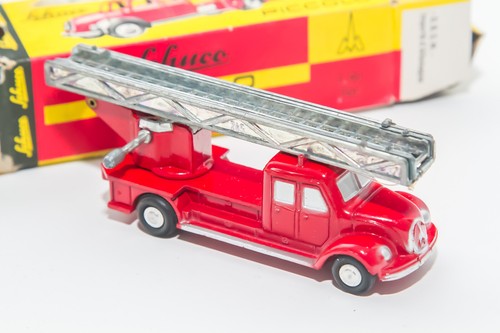 Schuco Piccolo Magirus Fire Engine No Corgi No Spot On No Siku No Tekno - Foto 10 di 12