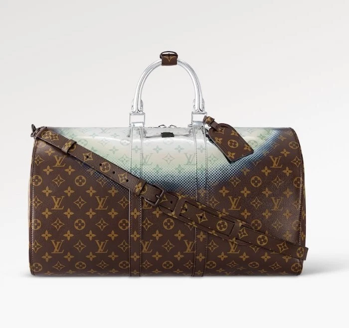 Louis Vuitton Keepall 50 Travel Bag M23118 Hand Shoulder Purse Auth New  receipt