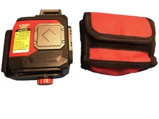 Bauer 50 Ft Self-Leveling 360° Horizontal Cross Line Laser Level/WORKS