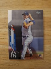 2020 Topps Chrome Update Series Baseball Rookie RC Mike King Yankees Card #U-33. rookie card picture