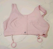 Masthead Size Large Style Elizabeth Pink Surgical Mastectomy Bra Adjustable