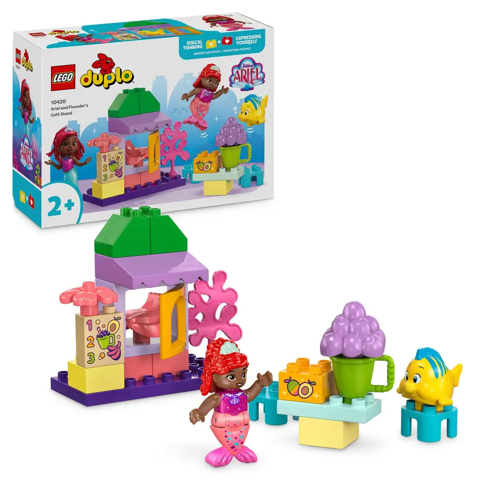Joom Lego Rose Gold Duplo Kaffeestand Spielzeug Konstrukteur Set Rosa - Bild 2