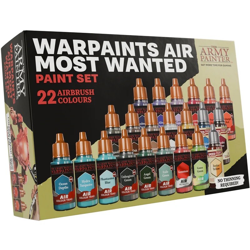The Army Painter BNIB Warpaints Air Most Wanted Set