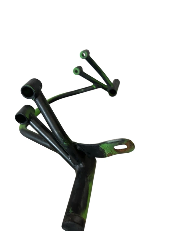 03 04 JUEGO PASAJERO TRASERO KAWASAKI NINJA ZX6R ZX 636 PAR CLAVIJA ACROBACIA ACERO Foto 4 de 4