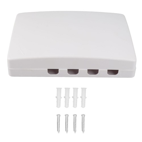 FTTH Fiber Distribution Box Fiber Distribution Box ABS Burr Free 4 Port Mini - Afbeelding 11 van 12