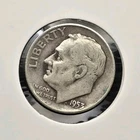 1953-D Roosevelt Dime 90% Silver US Mint Denver