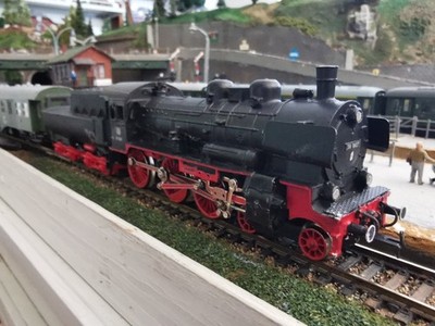 Märklin Hamo HO 8398, Dampflok BR 38 (38 1807), defekt