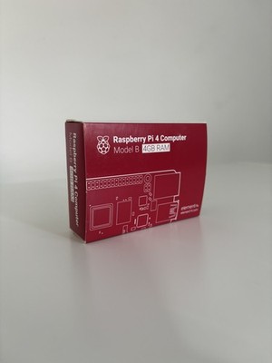 Raspberry Pi 4 Model B 4GB RAM + HDMI Adapter + SD Adapter - NEU OVP Versiegelt