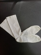 Lululemon Unisex White Power Stride Crew Socks Large XL One PAIR EUC
