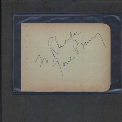 （当時物）森永みるく MIGNION COLLECTION （AUTOGRAPH Mike Nichols - Signed Autograph Book Page - Director - The