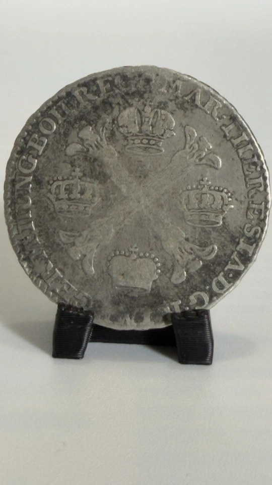 Países Bajos austríacos - 1 Couronne/Kronenthaler 1766 - Bruselas, María Teresa  Foto 2 de 4