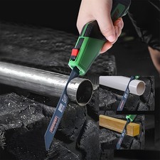3pcs Hand Saw Set with Keyless Blade Change - Multi-Material Sabre Saw for Wood