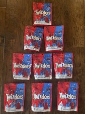 Caramelos de Navidad Twizzlers con sabor a cereza árboles 7,1 oz (9 paquetes) - Exp. 9/26