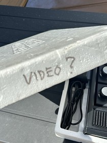 Vintage ColecoVision Console Untested Gaming Systems Looks Used With Paperwork