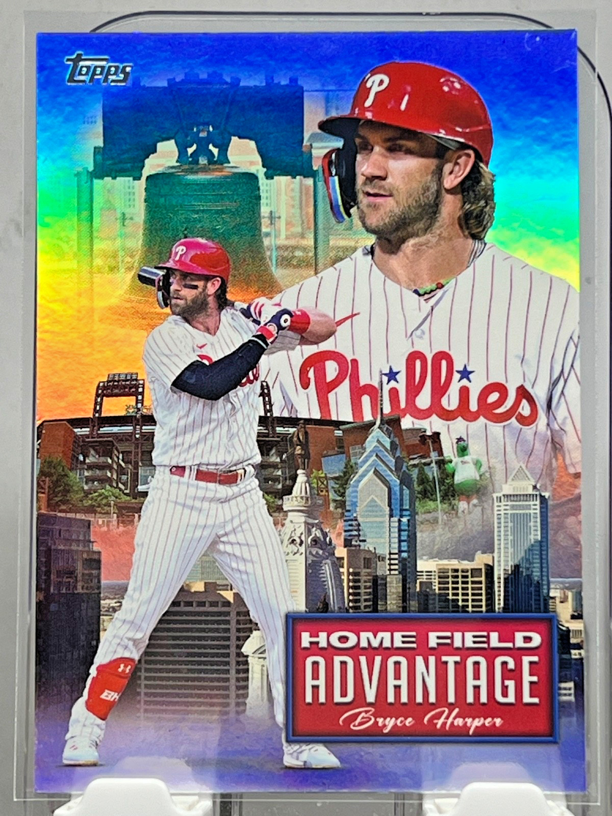 2024 Topps Home Field Advantage Bryce Harper #HFA-17 SSP Philadelphia Phillies