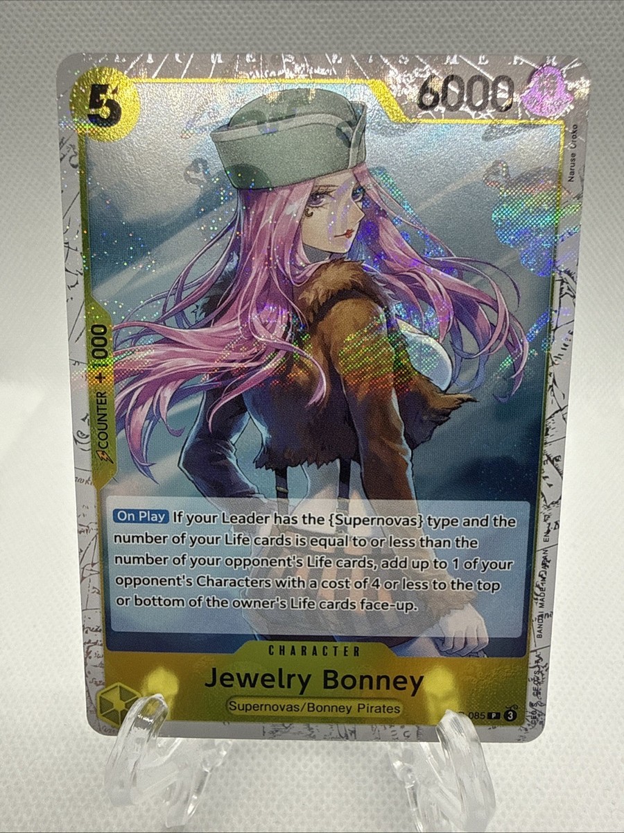 Jewelry Bonney P-085 Promo - One Piece TCG English PRB02 Pirate