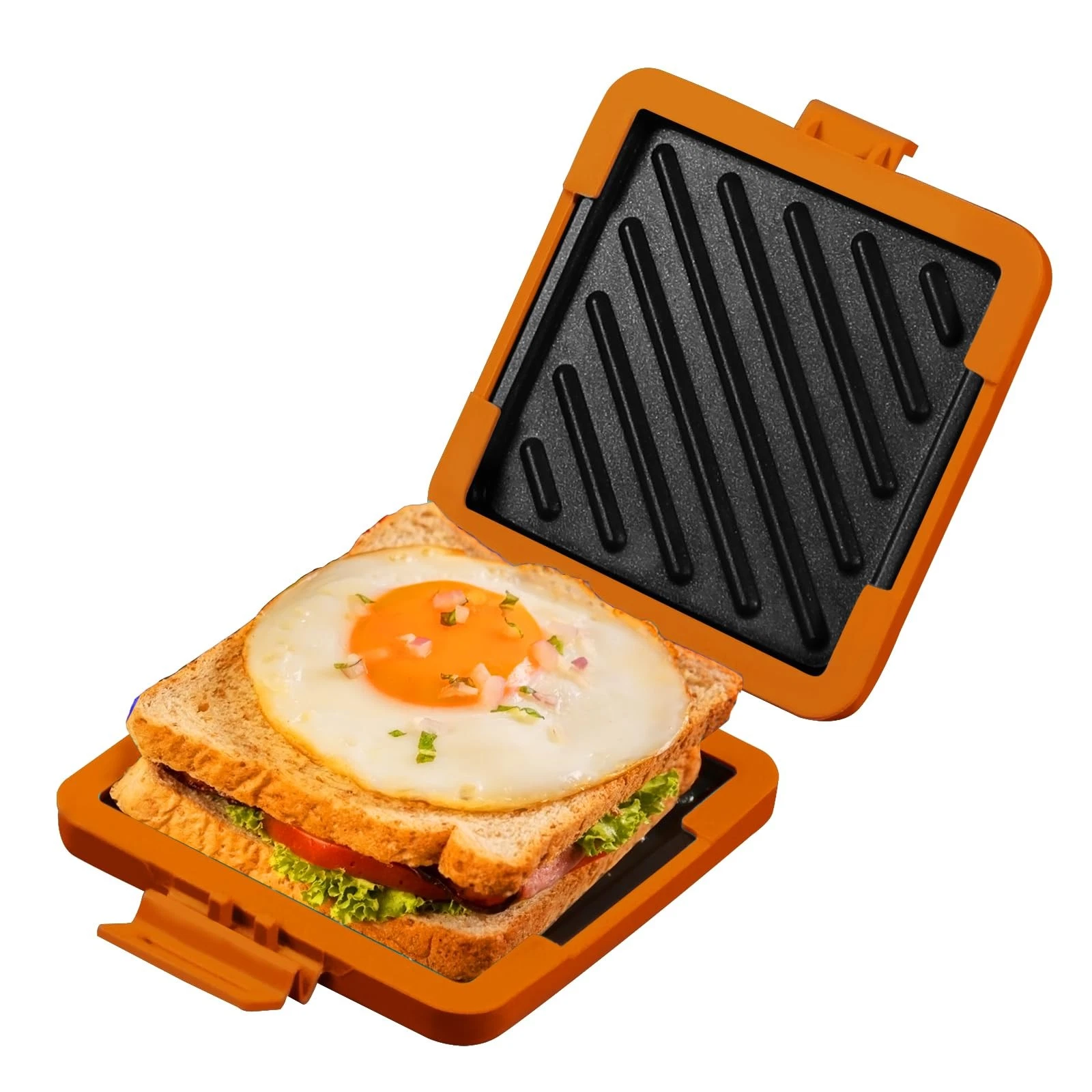 Toaster,Microwave Toaster, Sandwich Maker, Panini Maker, Dishwasher Safe,NO E...
Opens in a new wind