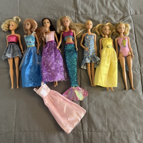 Barbie Puppe Steffi Love Doll Konvolut X7 Meerjungfrau Pool Fun Fashionista