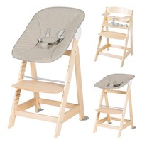 Roba Treppenhochstuhl Born Up Set 2In1 Greyish Gesteppt Hochstuhl Neu