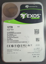 Seagate Exos X12 12TB Enterprise Hard Drive HDD SATA 6Gb/s ST12000NM0007 GRADE B