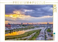 Calvendo Puzzle Panorama Of Lake Phoenix In Dortmund | 1000 Pieces, Finished Siz