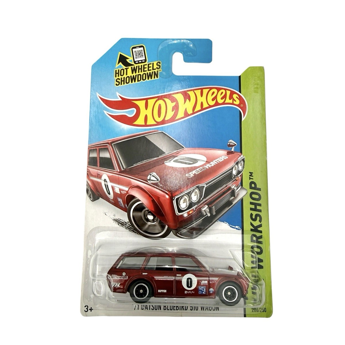 Hotwheels 2014 STH ’71 DATSUN 510 WAGON 2014 Hot Wheels Super Treasure Hunt - Workshop - '71 Datsun