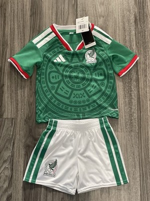 Adidas Mexico Home Green Stadium Set 2026 Size 5T Kids Only